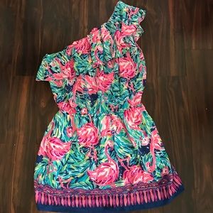 LIlly Pulitzer Rhett Romper NWOT runs big!